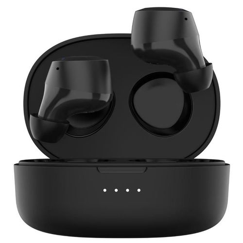 Belkin SoundForm Bolt - Écouteurs sans fil avec micro - intra-auriculaire - Bluetooth - noir - pour Apple iPhone 14, 14 Plus, 14 Pro, 14 Pro Max; Samsung Galaxy S22 5G, S22 Ultra 5G, S22+ 5G