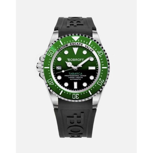 Montre Pour Homme Bobroff Bf0002i-Bfstn - Automatique - Bracelet En Caoutchouc - Verre Saphir