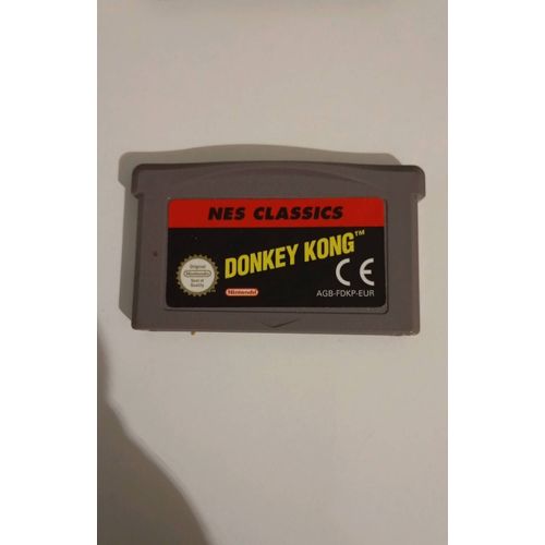 Donkey Kong Nes Classics Gameboy Advance