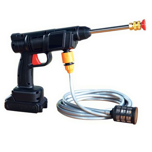 Venteo | NETTOYEUR A PRESSION ELECTRIQUE | PORTABLE | SANS FILS | FACILE D'UTILISATION | | noir