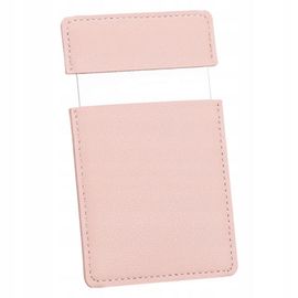 Miroir Carré Portable Cosmétique Rose 