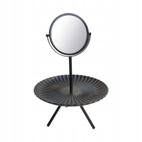 Miroir Cosmétique Miroir De Coiffeuse À Poser En Noir