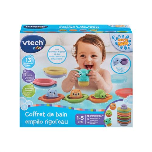 Vtech Baby Coffret De Bain Empilo Rigol'eau