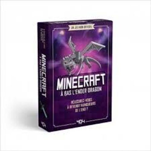 Auzou Minecraft - : Minecraft - À Bas L'enderdragon ! - Le Jeu De Cartes