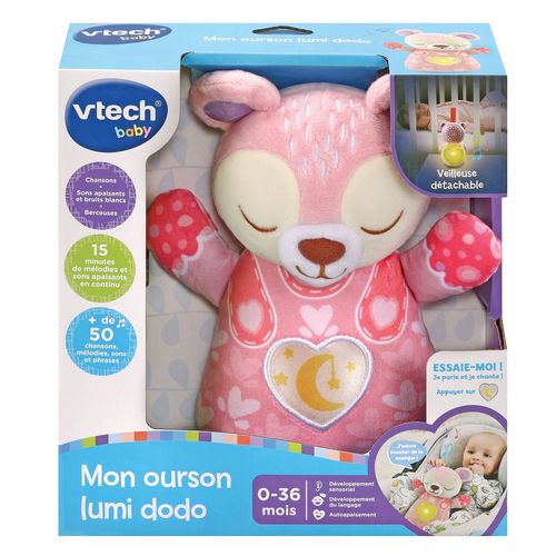 Vtech Baby Mon Ourson Lumi Dodo Rose