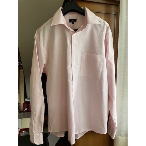 Chemise Rose Pour Homme Taille 45/46 Ou Xxl.