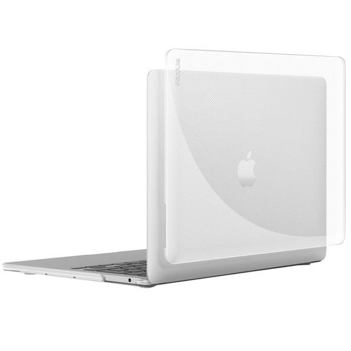 Coque pour MacBook Pro 13 2020 et 2022 Rigide Léger Motif Pois Texturé Incase Transparent