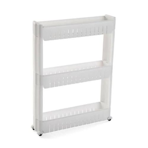 Versa Wavre Petite Cuisinière Étroite Avec Roues, Organisateur De Stockage, Mesures (X L X An) 72 X 55 X 2 Cm,