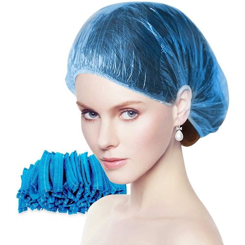 Bonnets De Douche Jetables Imperméables À L¿Eau Clear Elastic Bath Cap Pour Usage Domestique, Hôtel 