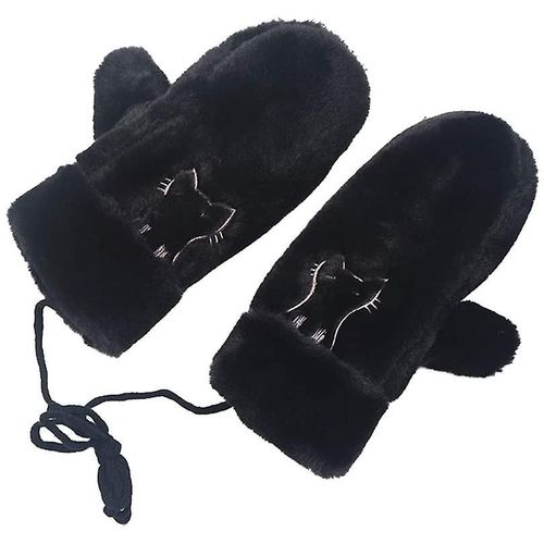 Mitaines En Peluche Hiver Mitaines Chaudes Mitaines Rose