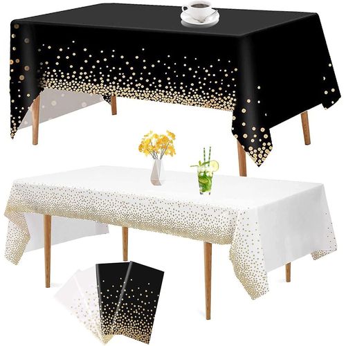 Nappes Jetables Pour Tables Rectangulaires - Paquet De 4