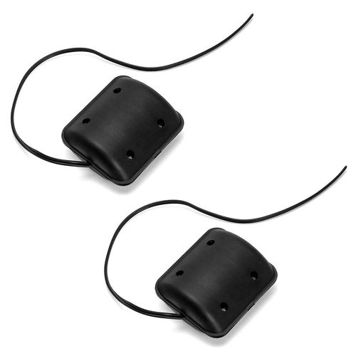 2pcs Dc Vibration Moteur 12v 2300rpm Avec Coque Noire