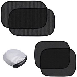 Parasol De Voiture, Parasol Adhésif Voiture Pour Bébé Nylon Et Pvc Double Mesh Uv