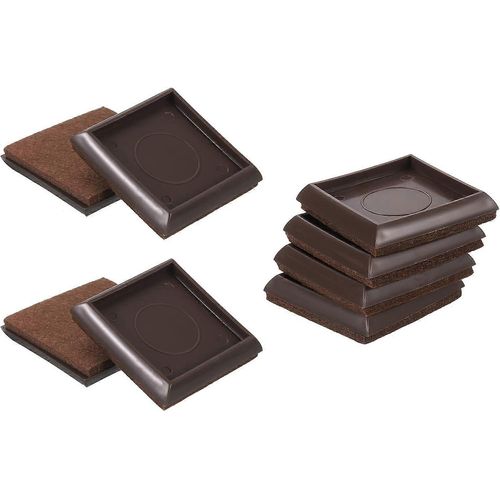 Coussins De Meubles, 8 Pièces 2 ""Coussins De Déménagement De Meubles Carrés Pieds De Chaise Planchers