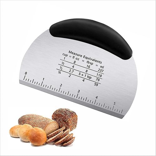 Découpeur De Pâte À Pâte En Acier Inoxydable Grattoir À Pâte Pour Couper La Pâte À Pain.