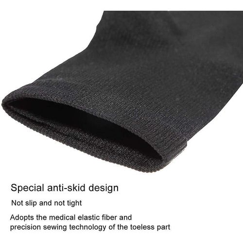 1 Paire De Bas De Compression, Unisexe Sans Couture Antidérapant Genou Haut Chaussettes En Forme De Jambe