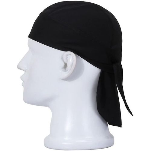 Sweat Wicking Beanie Cap Chapeau Crâne Chapeau Pirate Hat Bandana Head Wrap Pour Hommes