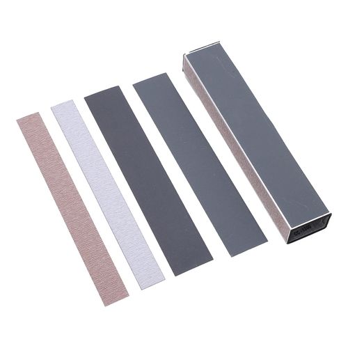 Fret Leveller Beam Beaming Levelling Levelling Tool Avec Papier De Verre Pour Guitare Électrique Acoustique Basse