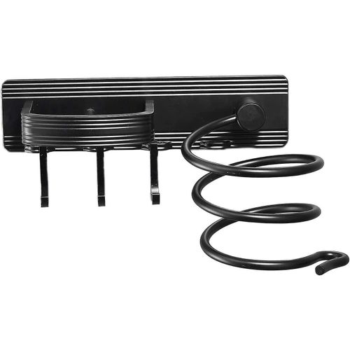 Almi Sèche-cheveux Porte-cheveux Station Murale Spirale Étagère Rack Stand Hanger Cadeau