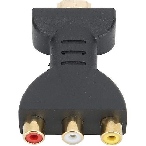 Adaptateur HDMI vers Av - 1080p Hdmi vers RVB pour convertisseur de composant Rca