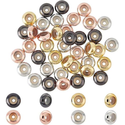 Ensemble De Perles De Bouchon (40pcs) - Fermoirs Coulissants Réglables En Laiton Pour La Fabrication De Bijoux
