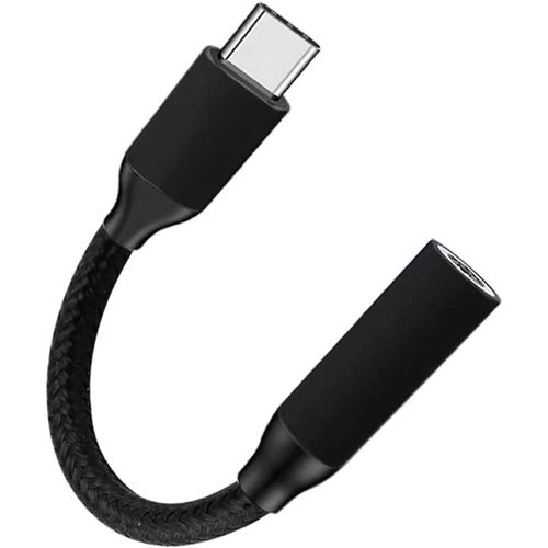 Adaptateur jack Usb C vers 3,5 mm, adaptateur jack usb type C audio Dac chipset haute résolution