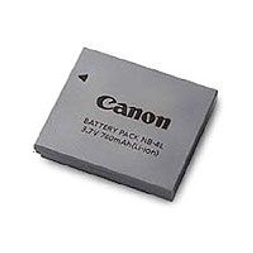 Canon NB-4L Batterie pour Canon Ixus 30, 40, 50, 55, 60, 65, Ixus i Zoom et Wireless