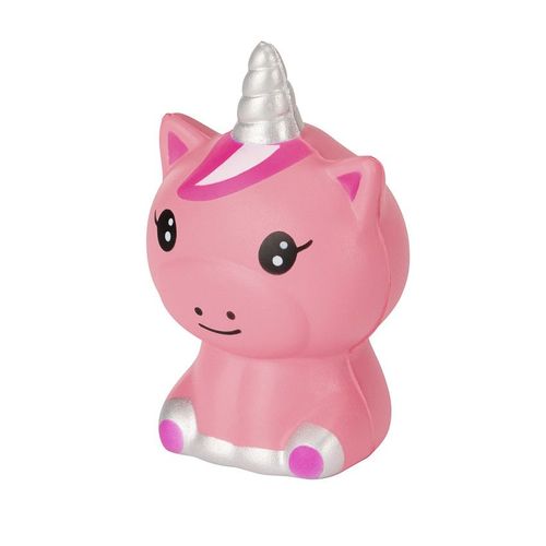 Jouet En Mousse Anti-Stress Squeeze Licorne - Rose