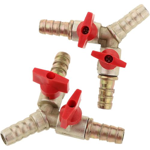 2 Pièces Y 3-Way Tuyau Connecteur Splitter En Laiton Y Distributeur Cadeau