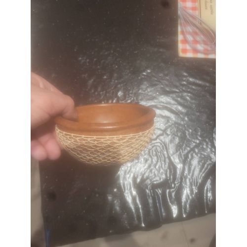 Bol Soucoupe Ancien En Terre Cuite