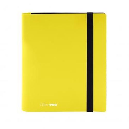Ultra Pro - Portfolio Eclipse 4 Pochettes - Jaune Citron