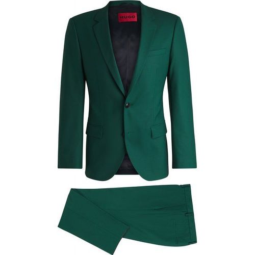 Costume Slim En Laine Mélangée Stretch Performante102,106,110,44,46,48,50,52,54,56,94,98