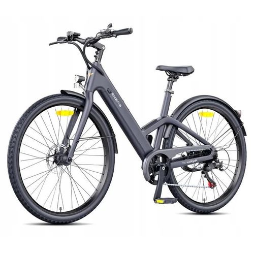 Engwe N1 Air St Vélo Électrique - Autonomie 100km - Batterie 36v13ah - Pneus 700*38c - Cadre En Fibre De Carbone, Gris