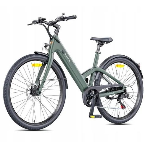 Engwe N1 Air St Vélo Électrique - Autonomie 100km - Batterie 36v13ah - Pneus 700*38c - Cadre En Fibre De Carbone, Vert