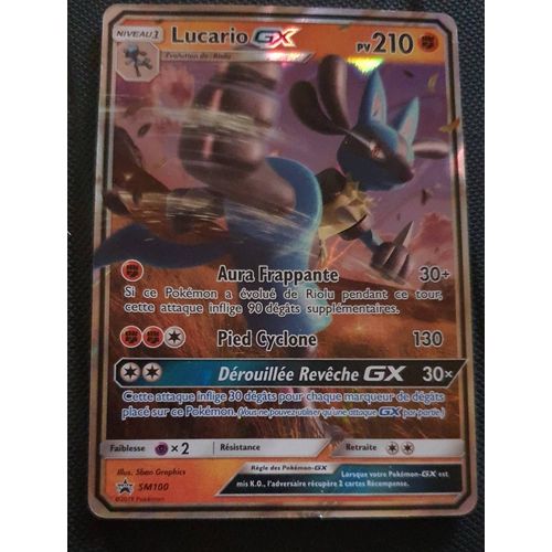 Je Vend Ma Carte Pokemon Carte Pokemon Lucario Sm100 Gx En Très Bonne État
