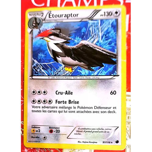 Etouraptor Carte Pokemon/ 51/M3