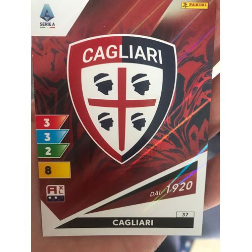 Carte Panini Adrenalyn Logo Cagliari