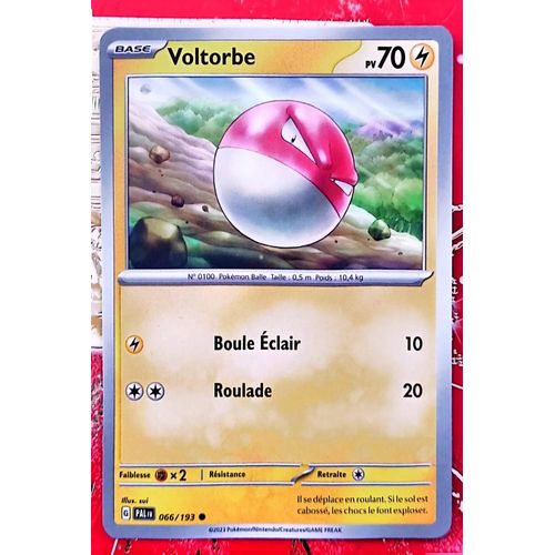 Carte Pokemon Voltorbe / 42/M3