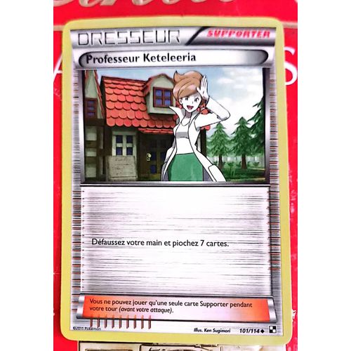 Carte Pokémon Professeur Keteleeria/ 51/M3