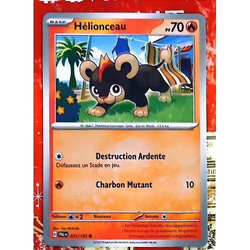 Helionceau Carte Pokemon/ 51/M3