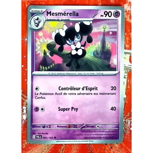 Mesmerella Carte Pokemon/ 51/M3