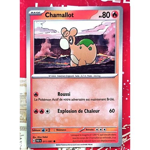 Carte Pokemon Chamallot/ 51/M3