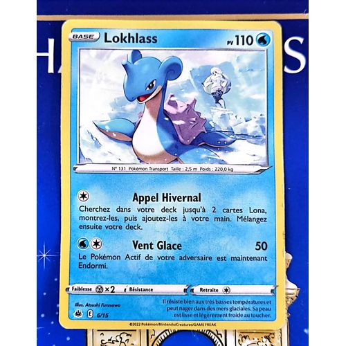 Pokémon Lokhlass 110 Pv 6-15/ 51/M3