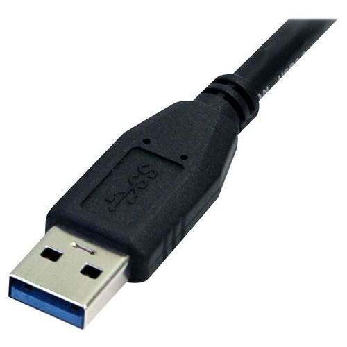 StarTech.com Câble USB 3.0 SuperSpeed 0,5 m - Cordon USB A vers USB Micro B Mâle / Mâle - 50 cm Noir - Câble USB - Micro-USB de type B (M) pour USB type A (M) - USB 3.0 - 50 cm - moulé - noir -...