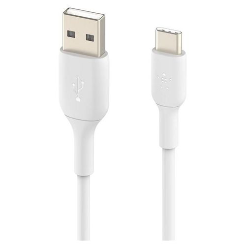 Belkin BOOST CHARGE - Câble USB - 24 pin USB-C (M) pour USB (M) - 2 m - blanc