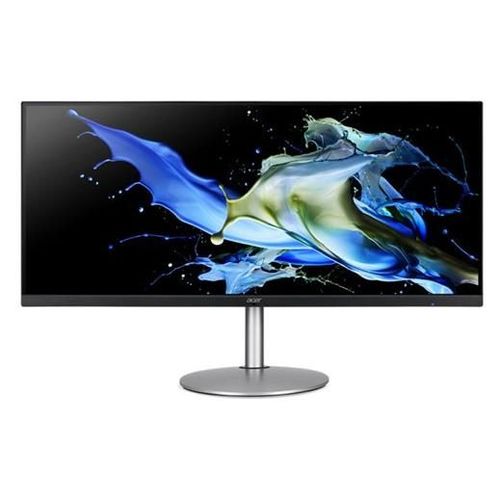 Acer CB342CU semiphuzx - CB2 Series - écran LED - 34" - 3440 x 1440 UWQHD @ 75 Hz - IPS - 400 cd/m² - 1000:1 - DisplayHDR 400 - 1 ms - HDMI, DisplayPort, USB-C - haut-parleurs - argent