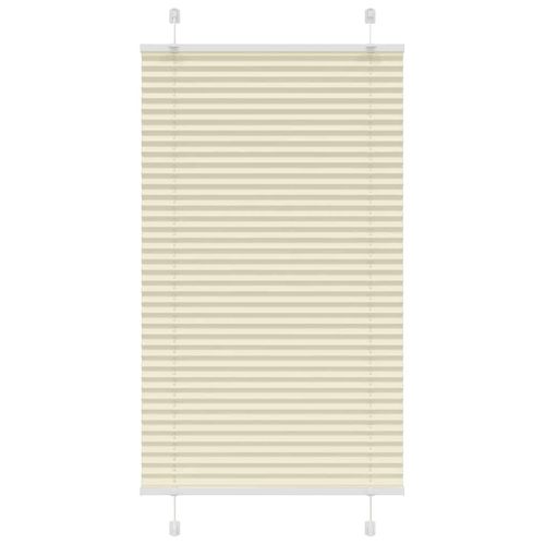 Vidaxl Store Plissé Crème 70x150 Cm Largeur Du Tissu 69,4 Cm Polyester