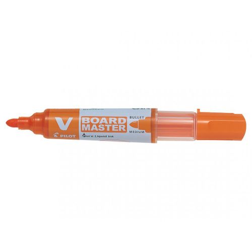 Marqueur - Pour Tableau Blanc - Orange - Effaçable - Rechargeable - Pilot - V-Board Master