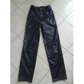 Pantalon Simili Cuir ( H&m ) Taille Env 34 ( Grand 32 )
