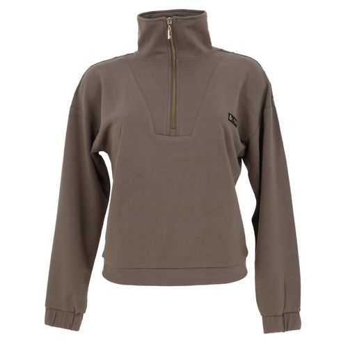 Sweat Demi Zip Camioneur Happy And So Melanie Kaki Sweat Camionneur Kaki Xl